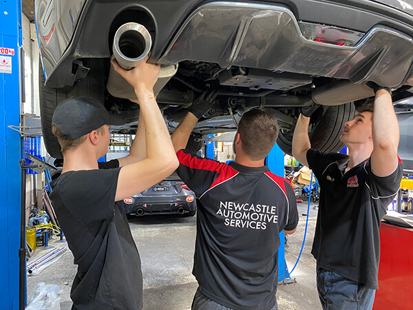 Newcastle Automotive Services workshop