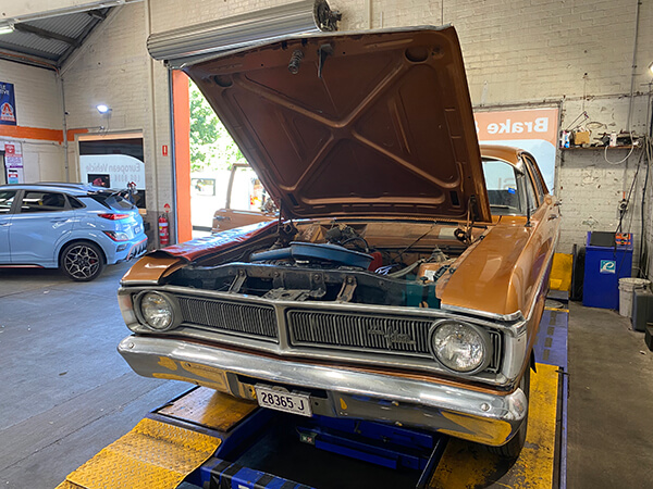Newcastle Automotive Services workshop