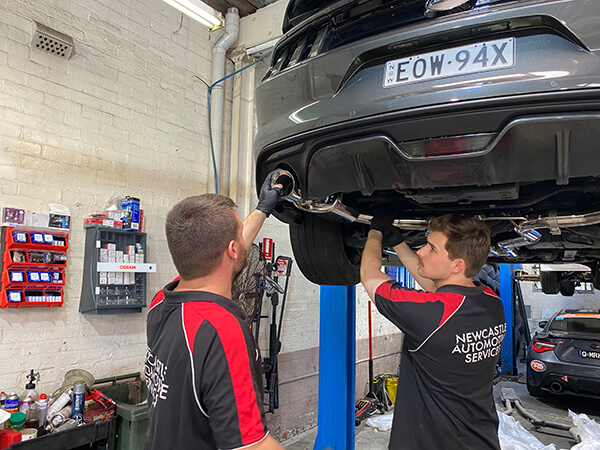 Newcastle Automotive Services workshop