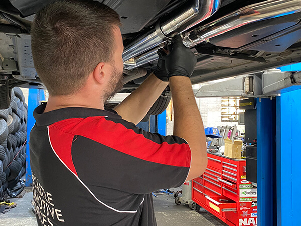 Newcastle Automotive Services workshop